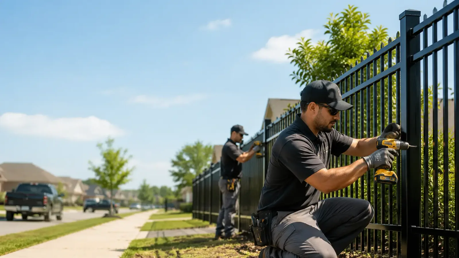 Metal Fence Installation in Wellington, MO